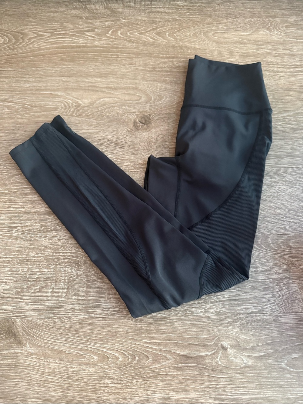 P.E Nation Black High-Waist Active Leggings